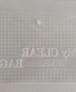 Bìa nút My Clear F4 0.18mm trong suốt - Văn phòng phẩm An Viên