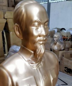 tượng Bác vàng đồng